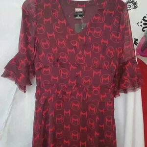 Marvel peplum dress size XS